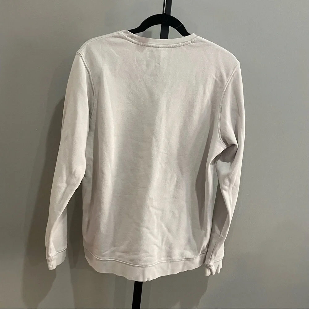 Nike University of Houston White Crew Neck Sweater Size Medium